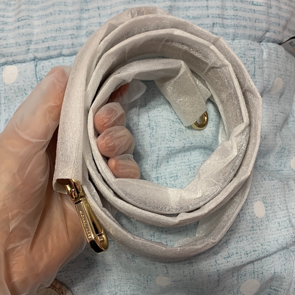 Michael Kors Tan Hamilton Nylon Satchel - Large - Picture 7 of 7